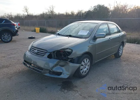 2004 Toyota Corolla Le из США, поврежденный, VIN JTDBR32E742027232